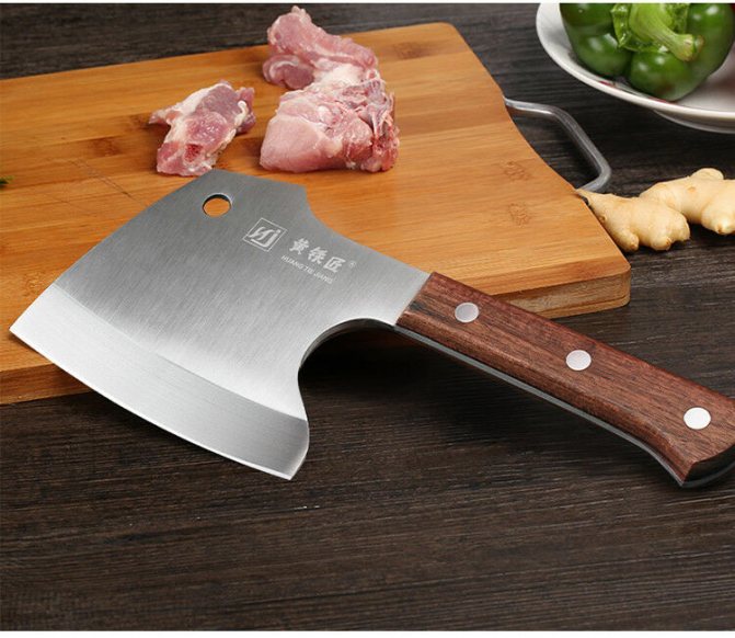 Для рубки мяса. Тесак meat Cleaver. Тесак топор для рубки мяса. Обвалочный нож Тесак.